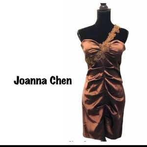 Xscape Joanna Chen Dress Beaded Sequins Cocktail